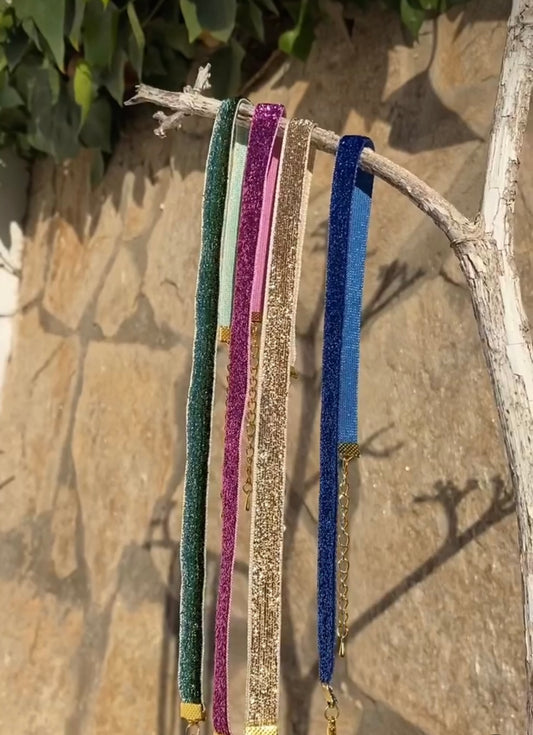 Choker brillo